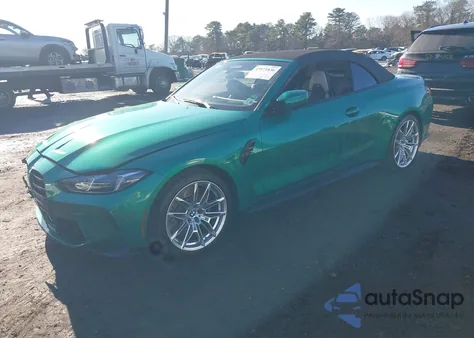 2025 BMW M4 Competition xDrive z USA, uszkodzony, nr VIN WBS43BA09SCU16500